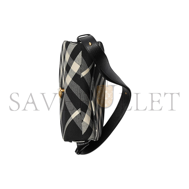 Bv*b*rry rocking horse crossbody shoulder bag 80930631 (26*20.5*9.5cm)